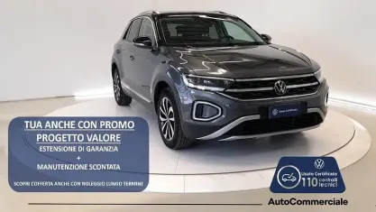 Usata VW T-Roc Style 110 CV (80 kW) 2023 Grigio scuro SUV