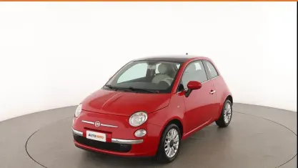 Usata Fiat 500 Lounge 95 CV (69 kW) 2015 Rosso Utilitaria