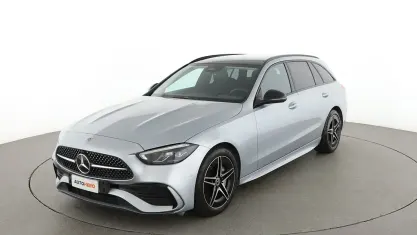 Usata Mercedes C220 AMG Line Premium 220 CV (161 kW) 2023 Argento Station wagon