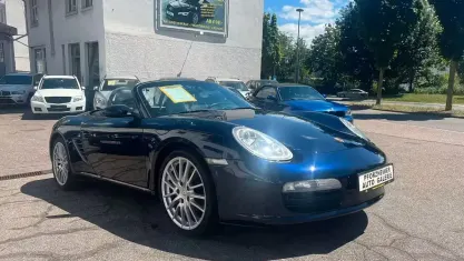 Usata Porsche Boxster 245 CV (180 kW) 2007 Blu Cabrio
