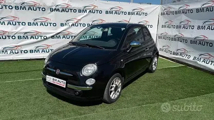 Begagnad Fiat 500 Lounge 75 HK (55 kW) 2009 Svart Cab