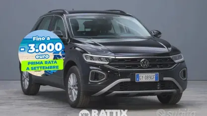 Usata VW T-Roc Life 116 CV (85 kW) 2025 Deep black SUV