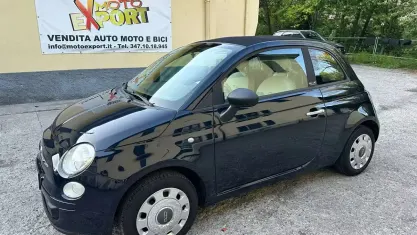 Usata Fiat 500C Lounge 69 CV (50 kW) 2011 Nero Cabrio