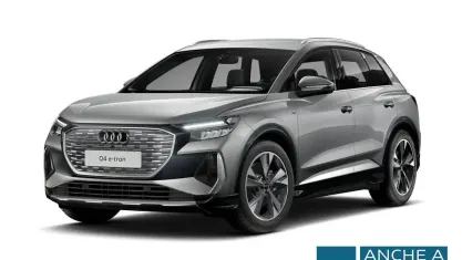 Usata Audi Q4 e-tron S-Line 150 kW (204 CV) 2023 Grigio tifone metallizzato SUV