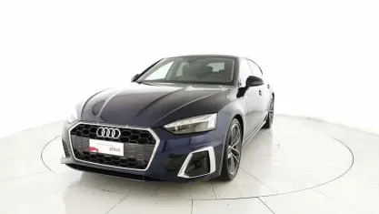 Begagnad Audi A5 Sportback S-Line 163 HK (119 kW) 2023 Blå Halvkombi