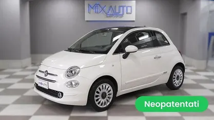 Usata Fiat 500 Lounge 69 CV (50 kW) 2019 Bianco Utilitaria