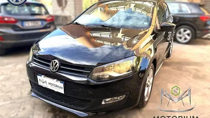 Begagnad VW Polo United 75 HK (55 kW) 2011 Svart Halvkombi