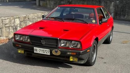 Begagnad Maserati Biturbo 205 HK (150 kW) 1985 Röd Sportkupé