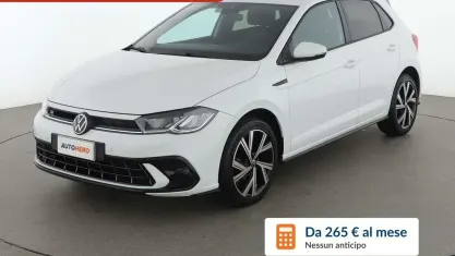 Usata VW Polo R-line 95 CV (69 kW) 2023 Bianco Utilitaria