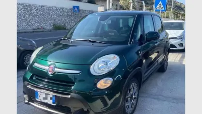 Usata Fiat 500L Trekking 95 CV (69 kW) 2016 Verde Monovolume