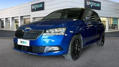 Usata Skoda Fabia 60 CV (44 kW) 2019 Blu/azzurro Utilitaria