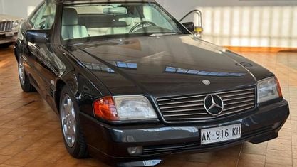Usata Mercedes SL500 320 CV (235 kW) 1990 Nero Cabrio