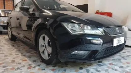 Usata Seat Leon Style 115 CV (84 kW) 2017 Nero Berlina