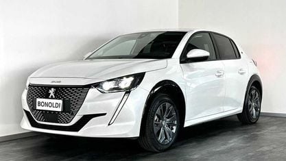 Gebraucht Peugeot e-208 Allure 100 kW (136 PS) 2022 Weiß Kleinwagen