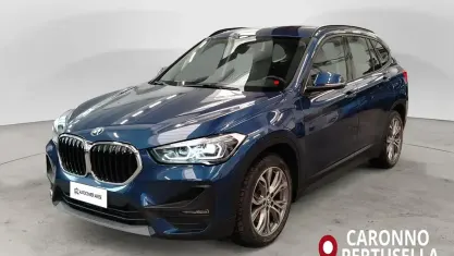 Begagnad BMW X1 Advantage 125 HK (91 kW) 2021 Blå SUV