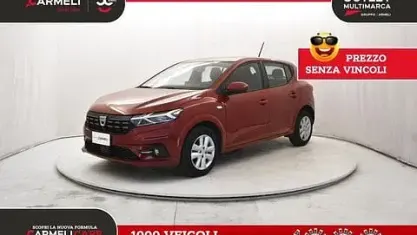 Usata Dacia Sandero Comfort 101 CV (74 kW) 2022 Rosso