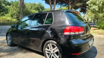 Usata VW Golf VI Comfortline 110 CV (80 kW) 2010 Nero Berlina