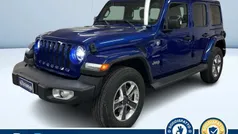 Blu metallizzato Usata 2018 Jeep Wrangler Unlimited Sahara SUV | 44.900 € (Buon prezzo)