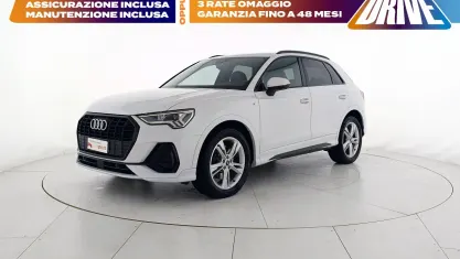 Usata Audi Q3 S-Line 200 CV (147 kW) 2022 Bianco ghiaccio metallizzato SUV