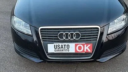 Usata Audi A3 Ambiente 105 CV (77 kW) 2010 Nero Utilitaria