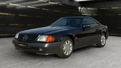 Usata Mercedes SL300 231 CV (169 kW) 1992 Nero Cabrio
