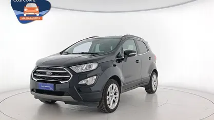 Usata Ford Ecosport Titanium S 125 CV (91 kW) 2021 Nero metallizzato SUV