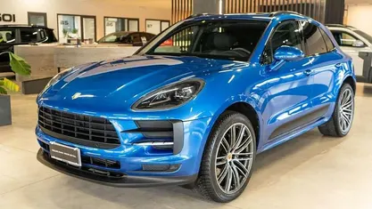 Usata Porsche Macan 245 CV (180 kW) 2019 Blu/azzurro SUV