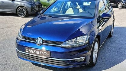 Usado VW Golf VII Business 116 CV (85 kW) 2018 Azul Familiar