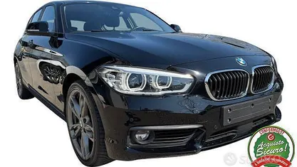 Usata BMW 118 Sport Line 136 CV (100 kW) 2019 Nero Utilitaria