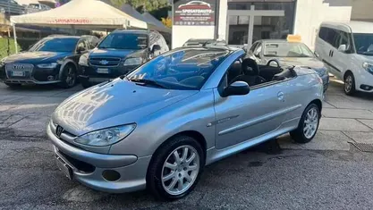 Usata Peugeot 206 CC Quiksilver 109 CV (80 kW) 2005 Grigio Cabrio
