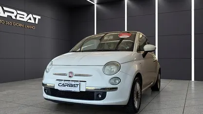 Usata Fiat 500 75 CV (55 kW) 2011 Bianco Utilitaria