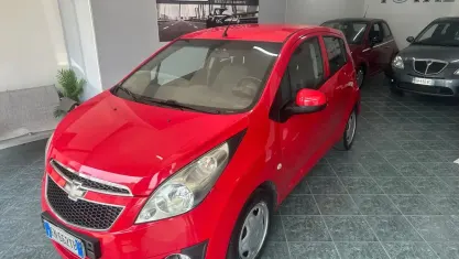 Usata Chevrolet Spark 65 CV (47 kW) 2012 Rosso Utilitaria