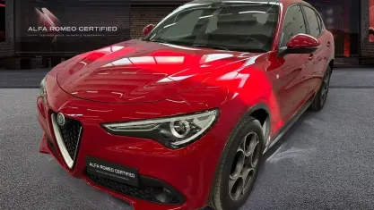 Usata Alfa Romeo Stelvio Ti 209 CV (153 kW) 2022 Rosso SUV
