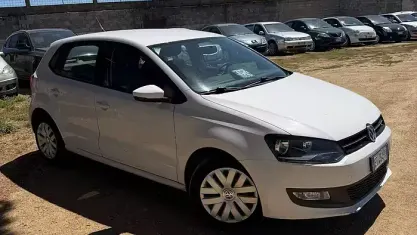 Usata VW Polo Trendline 75 CV (55 kW) 2014 Bianco Berlina