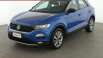 Usata VW T-Roc Style 150 CV (110 kW) 2021 Blu SUV