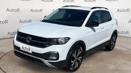 Begagnad VW T-Cross Style 116 HK (85 kW) 2020 Vit SUV
