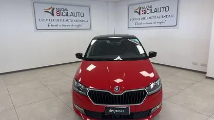 Rosso Usata 2021 Skoda Fabia Due volumi | 9900 € (Ottimo prezzo)