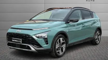 Usata Hyundai Bayon 101 CV (74 kW) 2022 Verde SUV