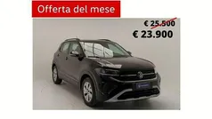 Deep black perlato Usata 2024 VW T-Cross Life SUV | 23.900 € (Buon prezzo)