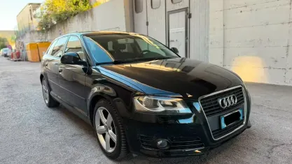 Usata Audi A3 105 CV (77 kW) 2009 Nero Utilitaria