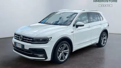 Begagnad VW Tiguan 150 HK (110 kW) 2020 Vit SUV