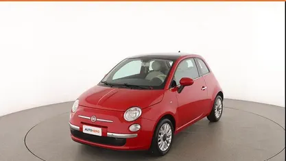 Usata Fiat 500 Lounge 95 CV (69 kW) 2015 Rosso Utilitaria