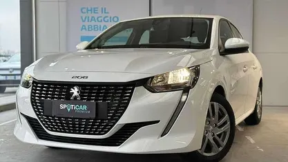 Usata Peugeot 208 Active 75 CV (55 kW) 2020 Bianco Utilitaria