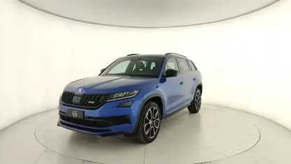Usata Skoda Kodiaq RS 239 CV (175 kW) 2019 Blu elettrico SUV