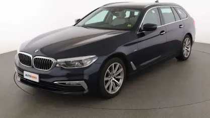 Gebraucht BMW 520 Luxury Line 190 PS (139 kW) 2019 Blau Kombi