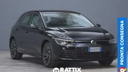 Usata VW Golf VIII Life 150 CV (110 kW) 2020 Nero Berlina