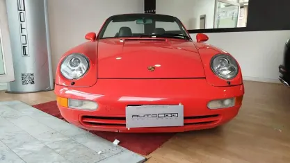 Usata Porsche 993 272 CV (200 kW) 1994 Rosso Cabrio