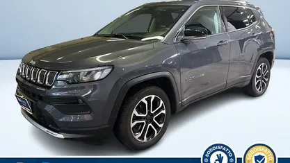 Grigio scuro metallizzato Usata 2021 Jeep Compass Limited SUV | 20.300 € (Buon prezzo)