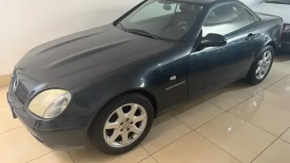 Usata Mercedes SLK200 193 CV (141 kW) 1997 Blu Cabrio