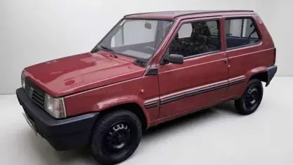 Usata Fiat Panda Young 39 CV (28 kW) 1999 Bordeaux pastello Utilitaria